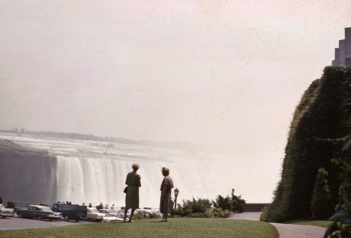 Stor foss turister Horseshoe Falls?