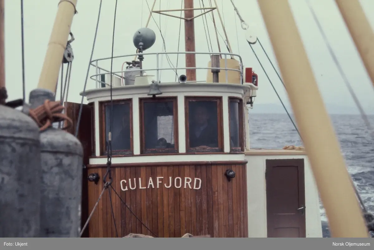 Broa på treskuta "MS Guldfjord".