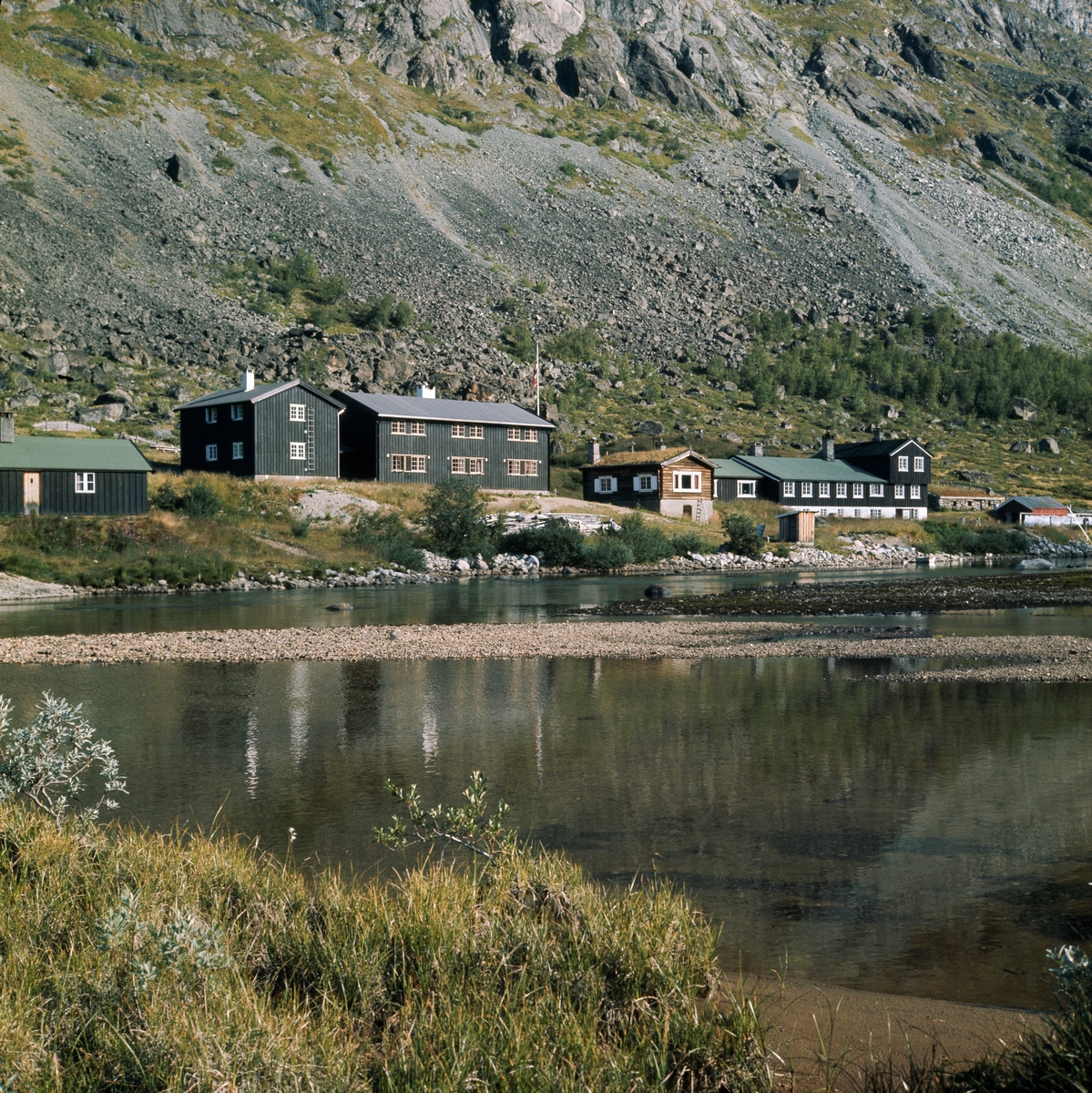 Gjendebu DNT-hytte Jotunheimen 4 30.8.1971