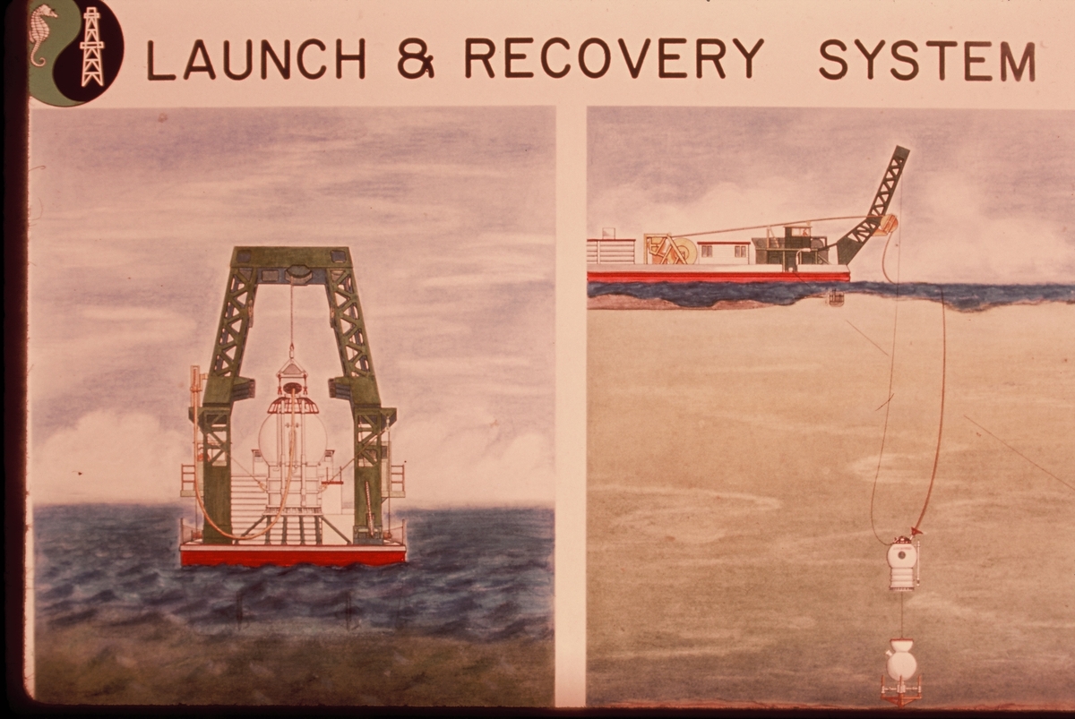 Presentasjon fra selskapet "Offshore Petroleum Systems". Det er installasjoner for arbeid under vann, blant annet for sveising under vann.