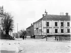 Korsningen Storgatan-Nybrogatan, foto mot S.