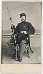 Kabinettsfotografi - O Sundelius, Uppsala