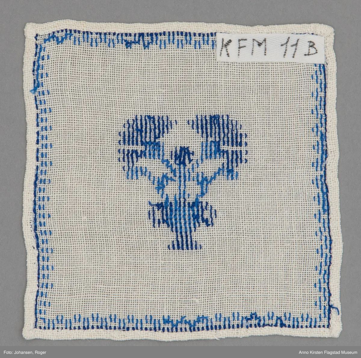 Blomstervase og border. 