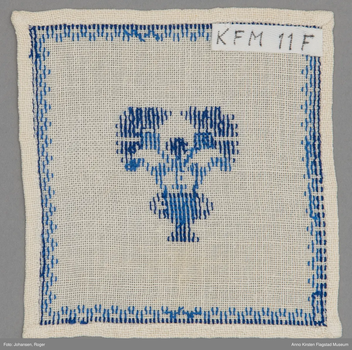 Blomstervase og border. 