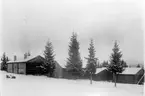 Ångermanlandsgården på Murbergets friluftsmuseum. Ett exempel på den kringbyggda nordsvenska gårdstyp som var vanlig i länet från medeltiden fram till 1880- talet. Gården är sammansatt av flera mindre hus för olika ändamål- mangårdsbyggnad, födorådsstuga, portloft, stall, fähus och loge. Husen kommer från olika byar i övre Ådalen.