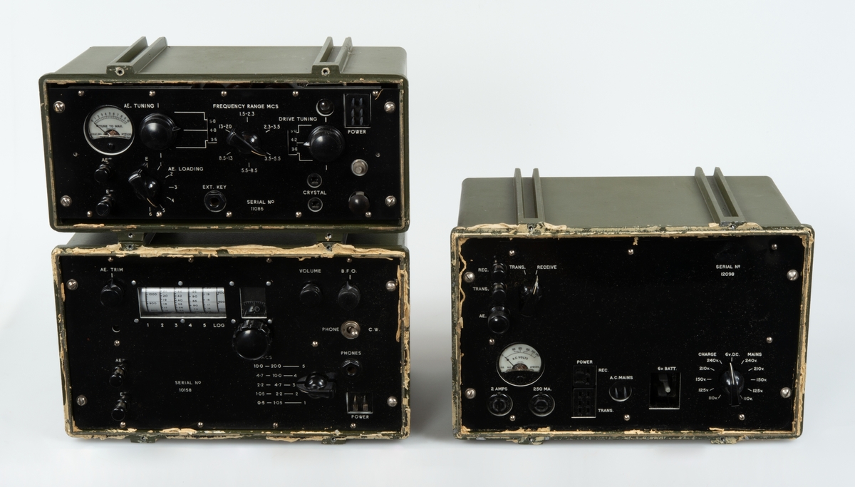 Radio fra sent 1940-tall.