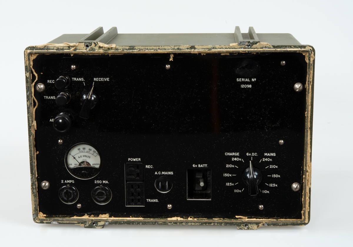 Radio fra sent 1940-tall.