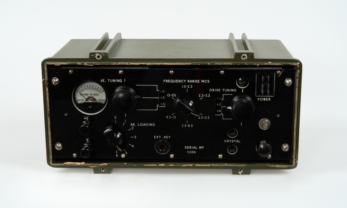 Radio fra sent 1940-tall.