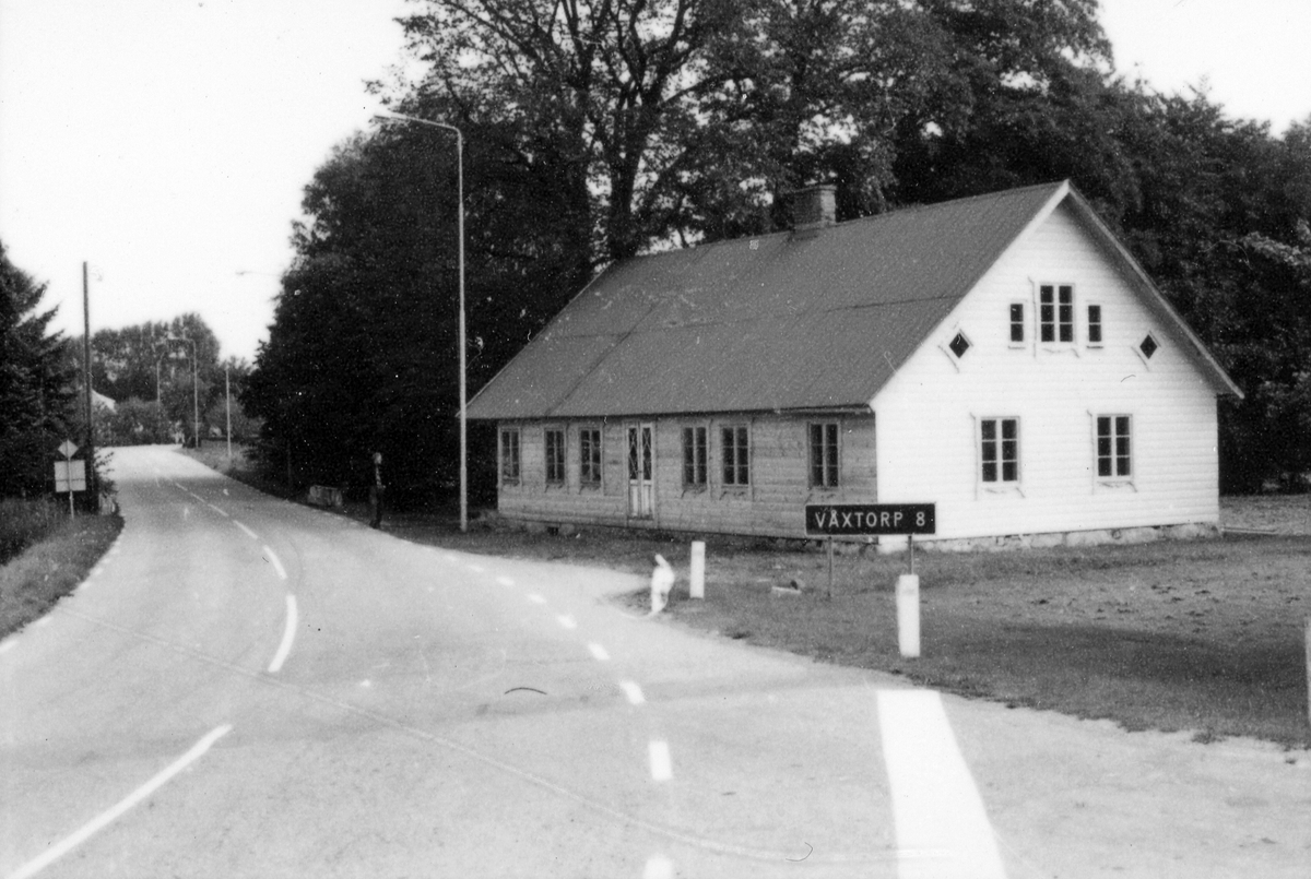 Laholm. Hasslövs sn. Den blivande hembygdsgården under restaurering.