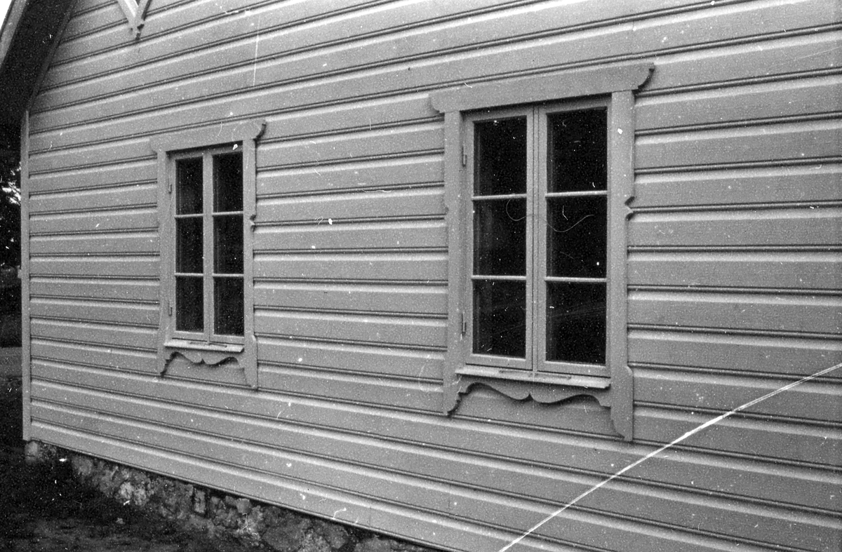 Laholm. Hasslövs sn. Den blivande hembygdsgården under restaurering.