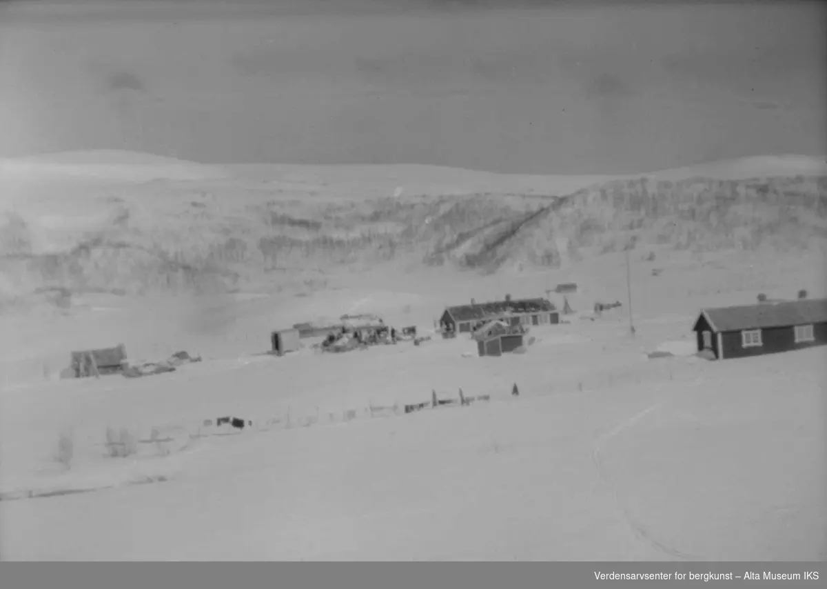 Joatka fjellstue på vintern.