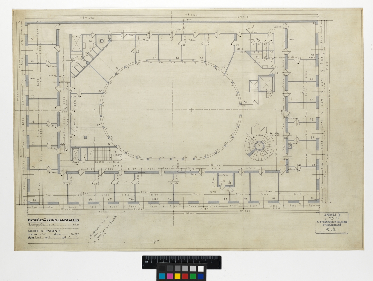 Ritning -ArkDes / DigitaltMuseum