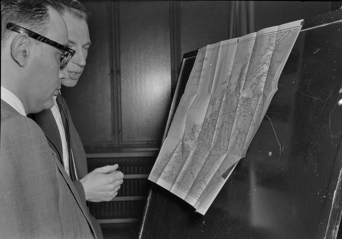 Handelstandens næringsstudiekonferanse i Trondheim, feb. 1954