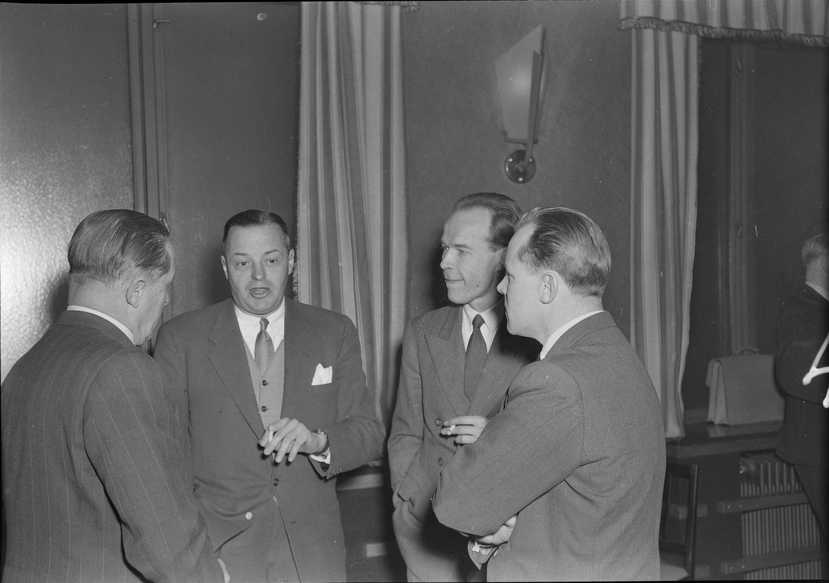 Handelstandens næringsstudiekonferanse i Trondheim, feb. 1954