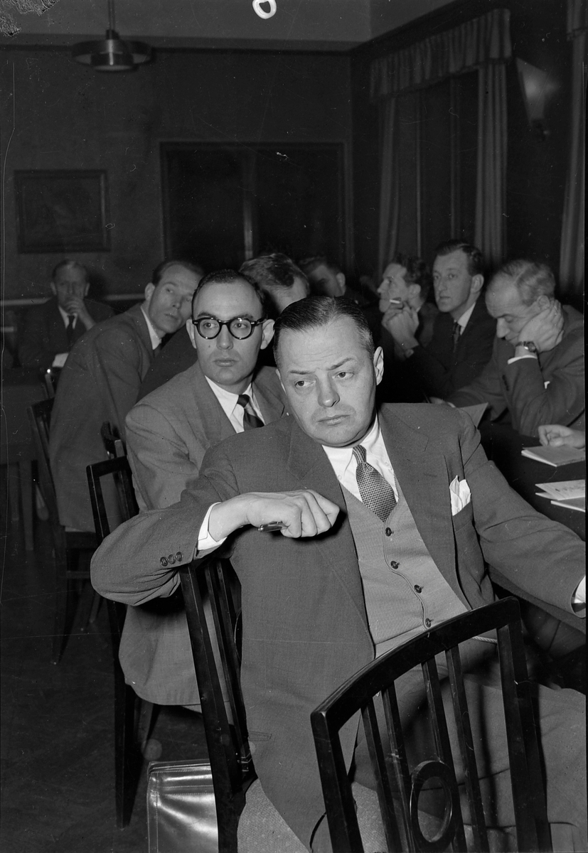 Handelstandens næringsstudiekonferanse i Trondheim, feb. 1954