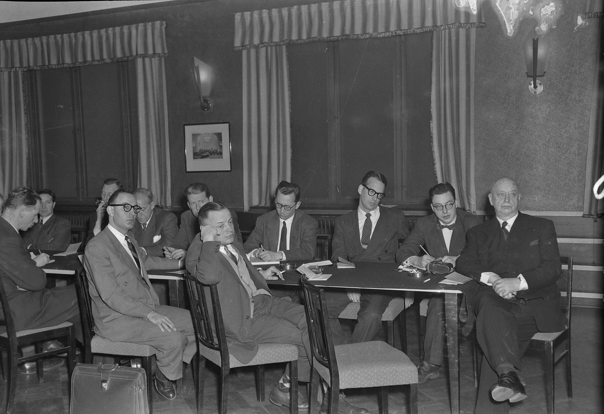 Handelstandens næringsstudiekonferanse i Trondheim, feb. 1954