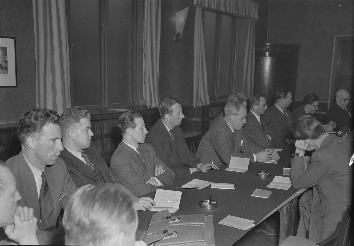 Handelstandens næringsstudiekonferanse i Trondheim, feb. 1954