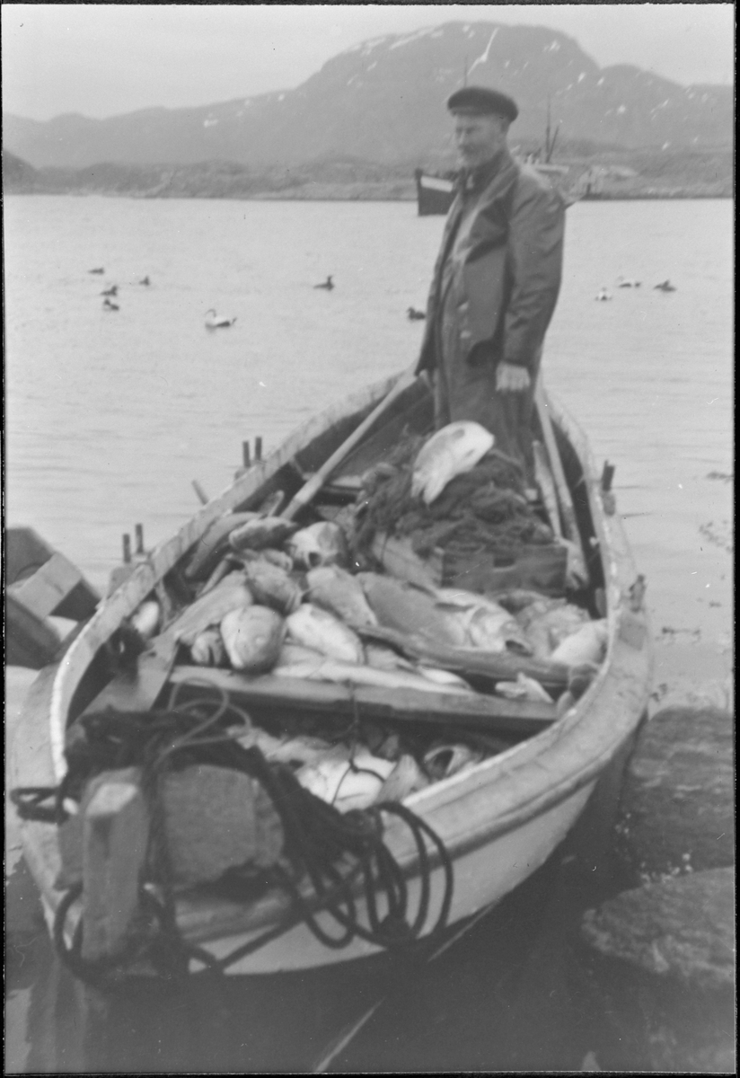 Skreifiske i Valsfjorden, Vallersund, Jøssund