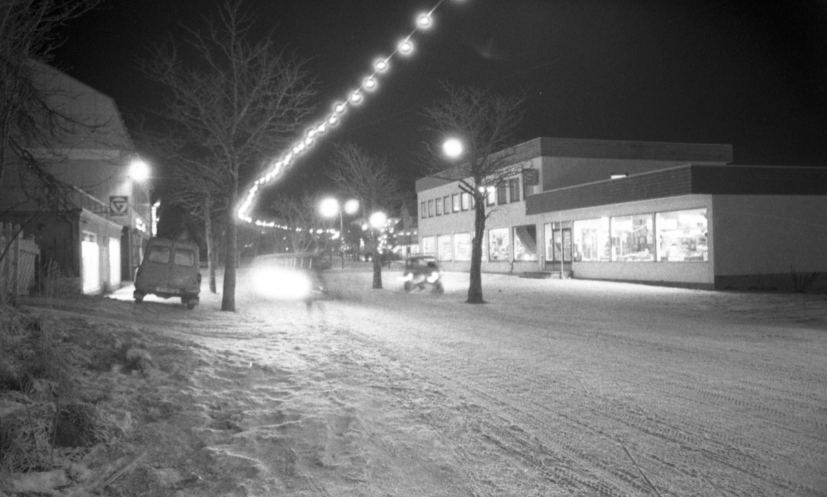 Julegate på Melbu, desember 1976