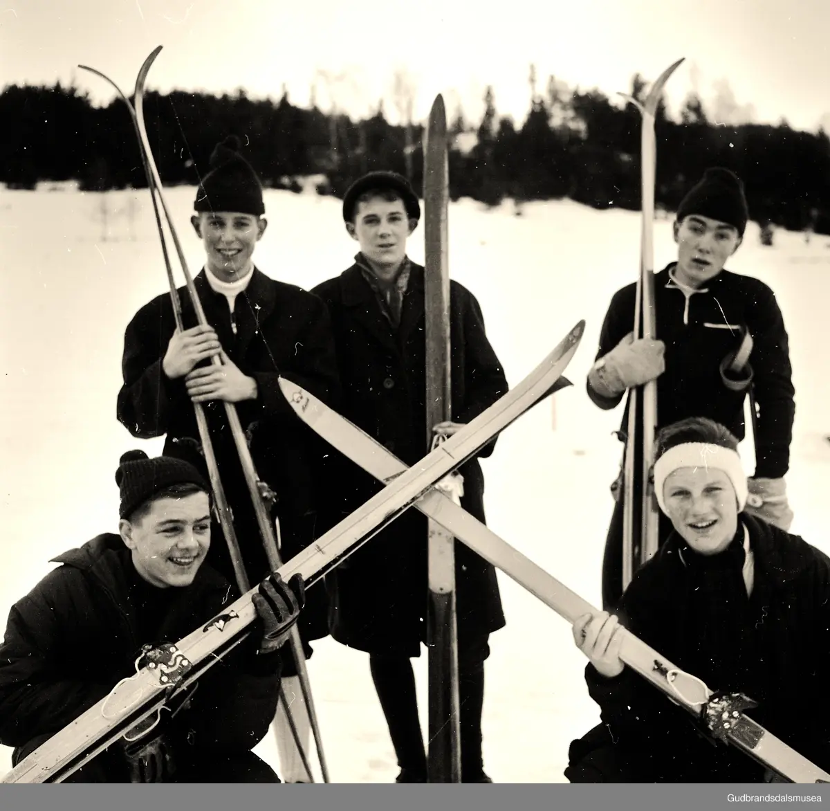 Kretsmesterskapet på ski, Vinstra, 25. og 26.1. 1964