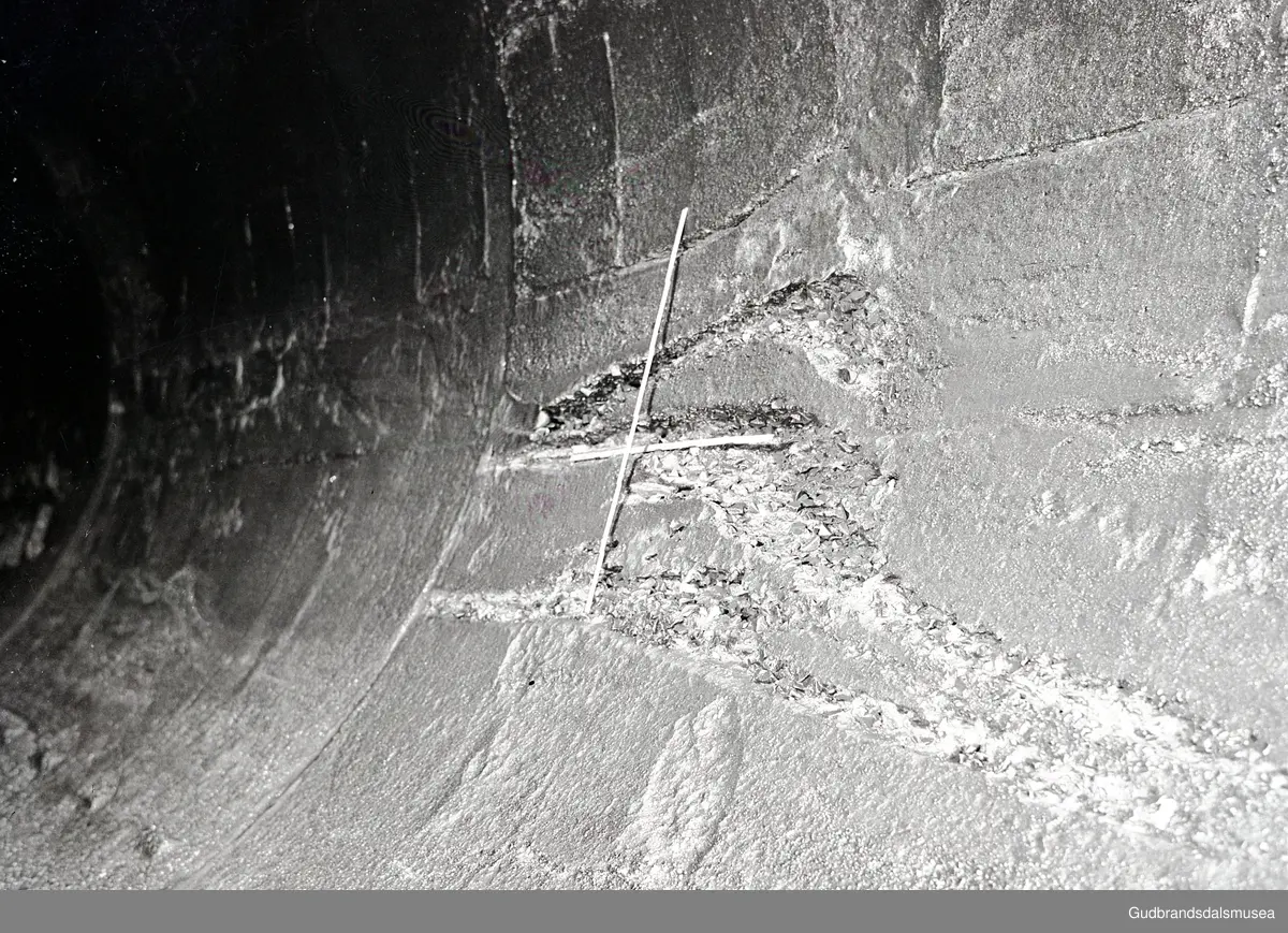 Vinstra kraftselskap, Interiør fra tunnel