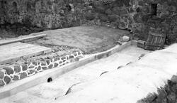 Paul Bobergs foton av Kronobergs slottsruin år 1934-1938