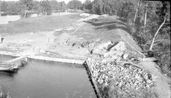 Paul Bobergs foton av Kronobergs slottsruin år 1934-1938