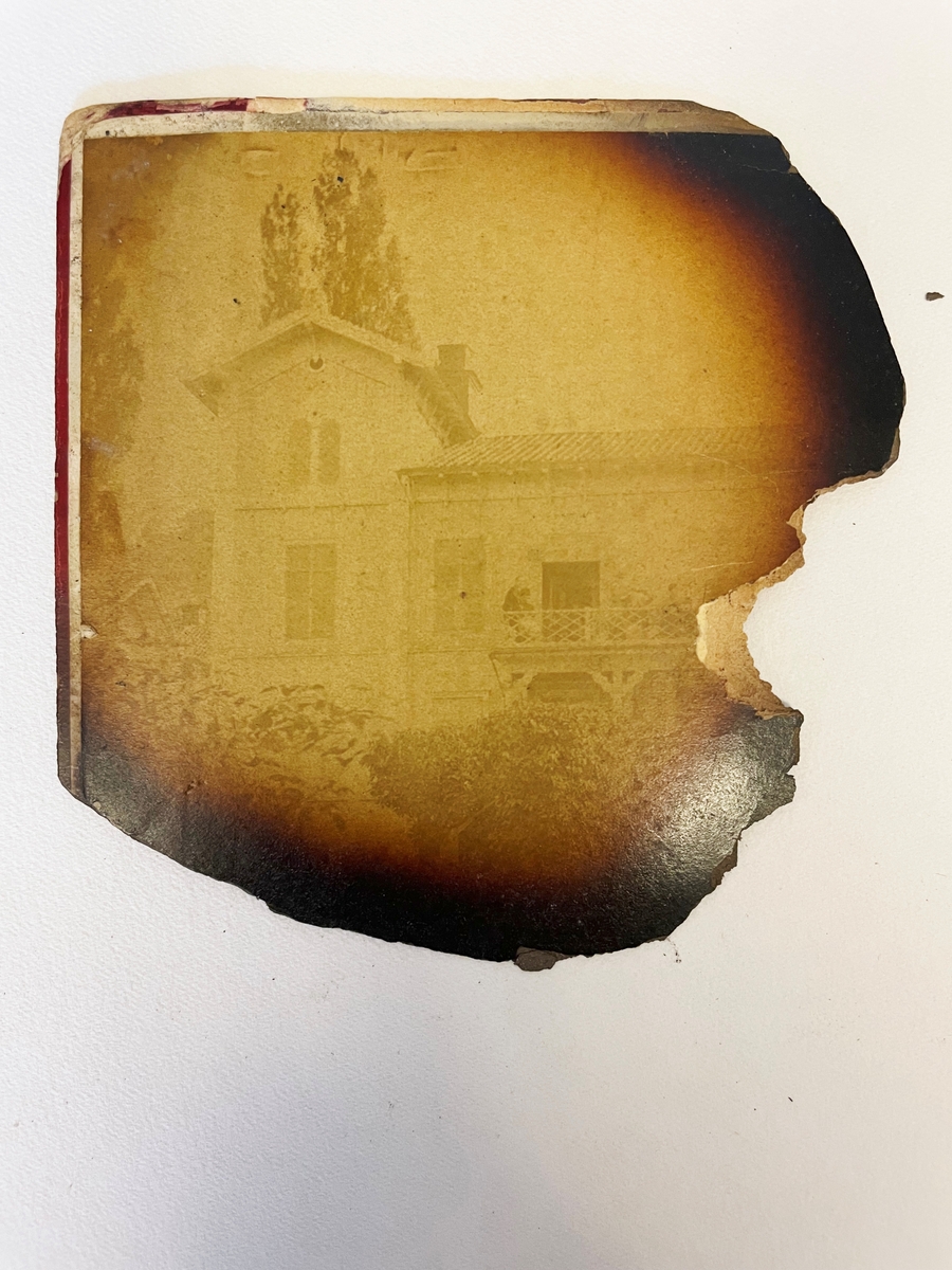 Postförsändelser från den i Getå, 1918, förolyckade postkupén.

4 fragment.