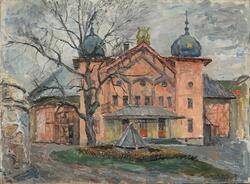 Fasaden til Tivoli teater [maleri]