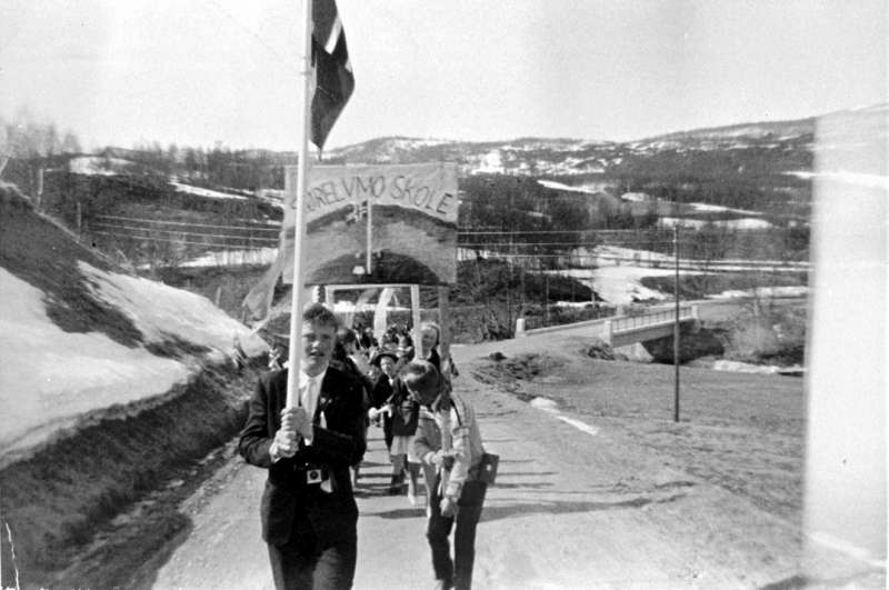 17. mai barnetog, Sørelvmo skole 1965