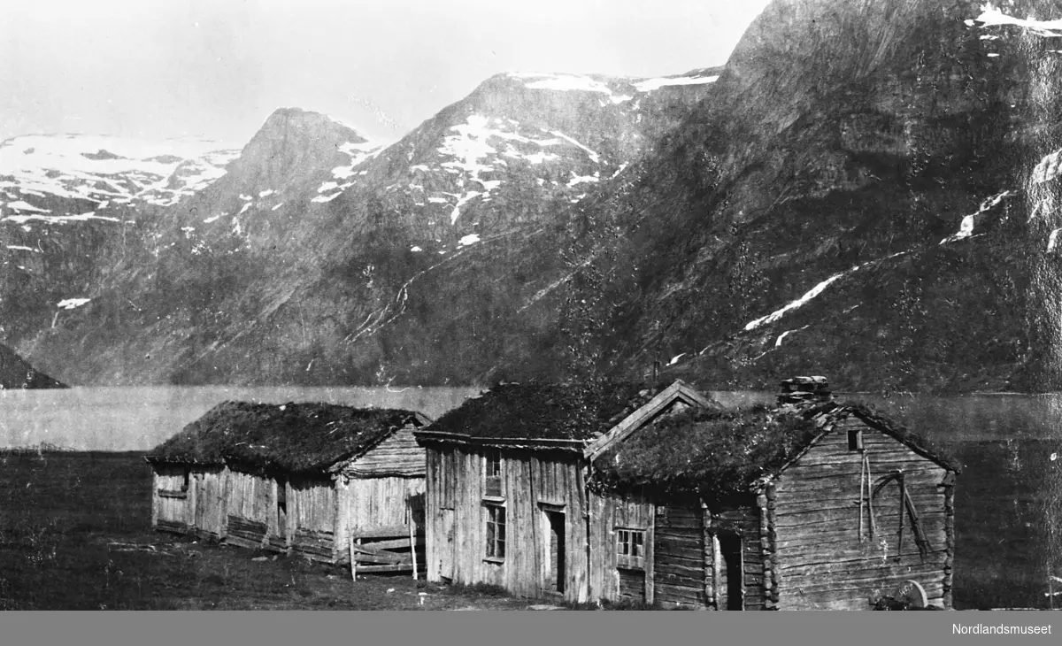 Vatnøren gård ved Hopvatnet 1907.