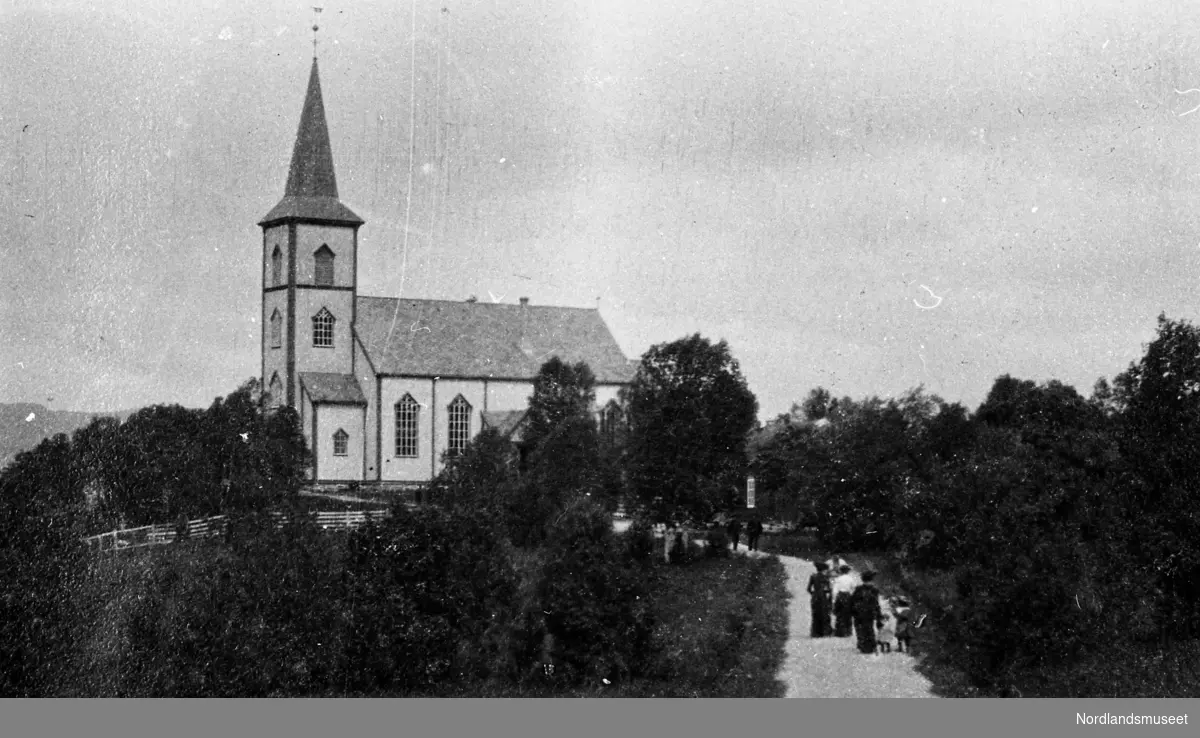 Røsvik kirke 1907.