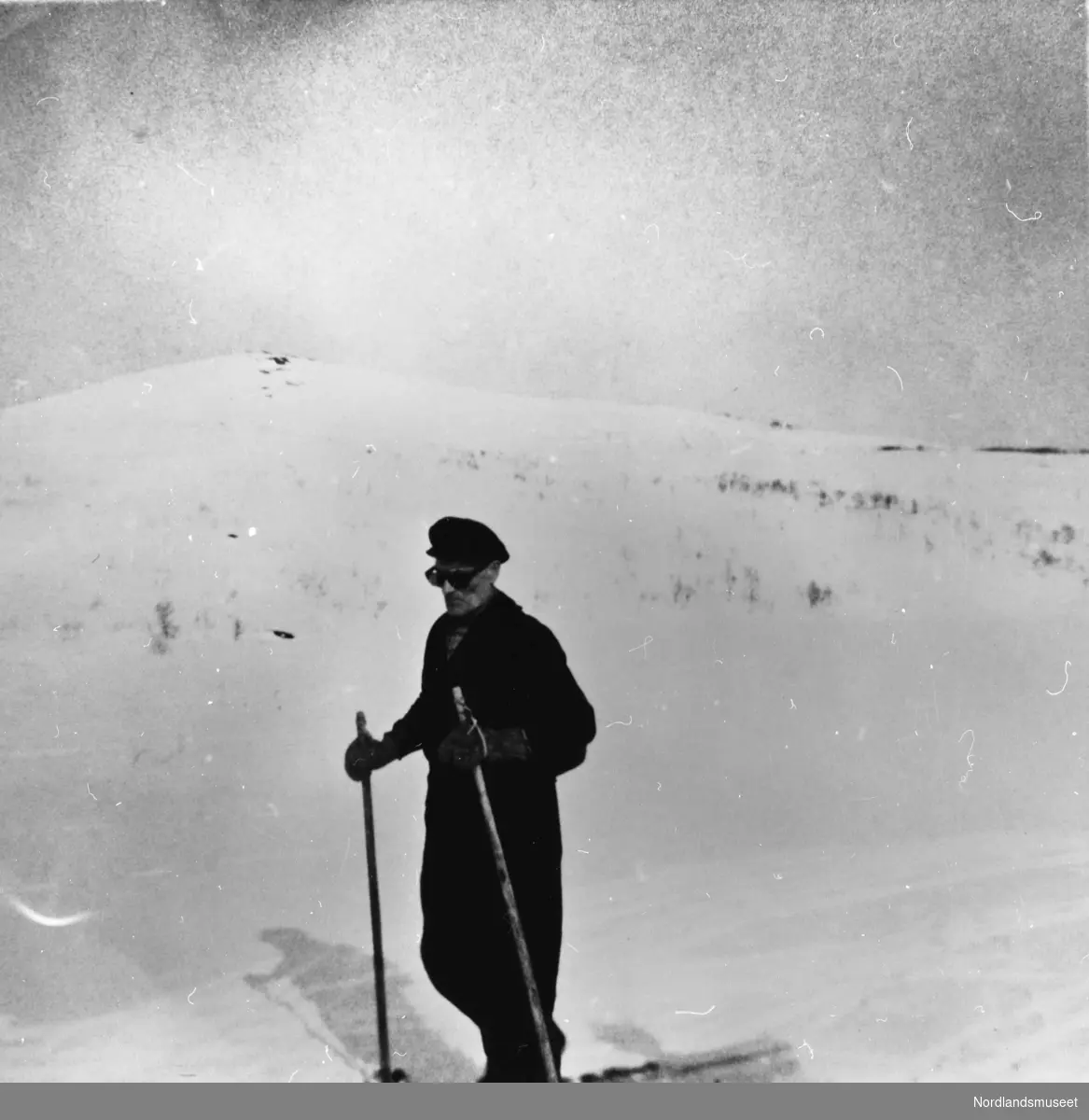 Bernhard Sjøstrand på fjelltur.