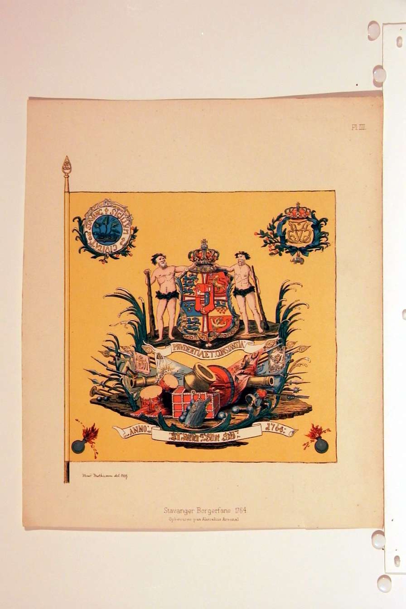 Stavanger borgerfane fra 1764