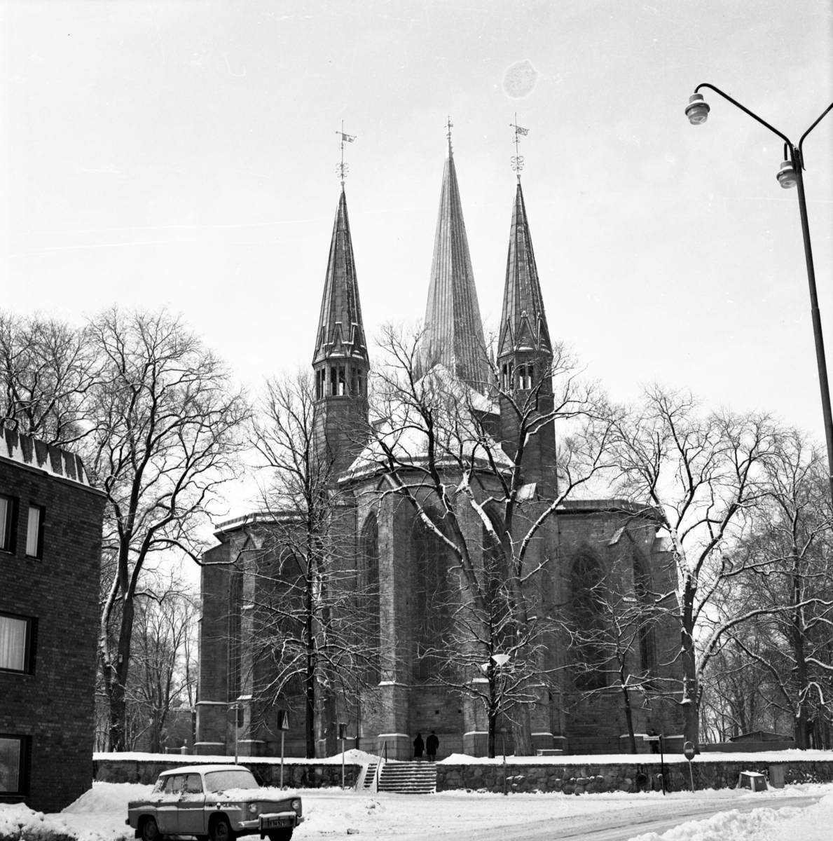 Domkyrkan sedd österifrån.