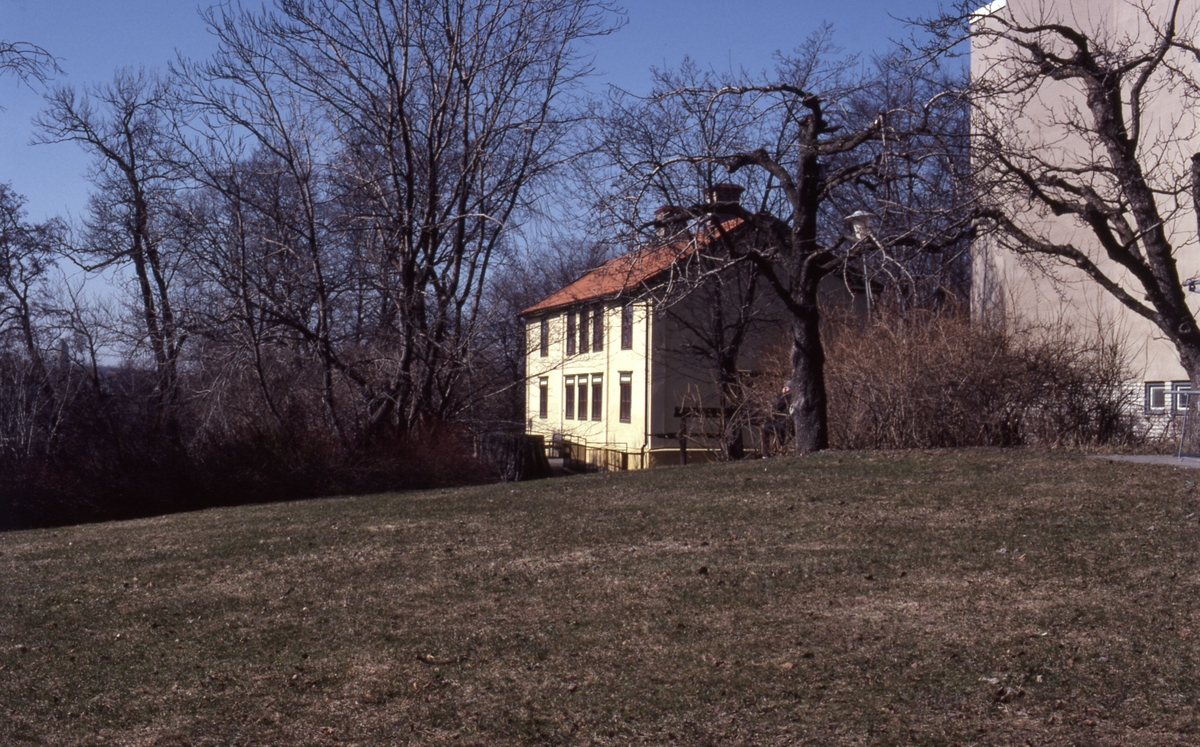 Snuggan i stadsdelen Tannefors, Linköping. Bilden är tagen 1982.
Kvarnen Snuggan, som låg vid Tanneforsfallen revs 1981. Kvar finns kvarnägarens/mjölnarens hus uppe på kullen. Huset ligger i den sldra delen av det som i dag är Snugganparken. Efter det att mjölnaren flyttade ut, har huset används som café, småskola och förskoleverksamhet. Idag, 2022, är det en privatbostad. Kvarnen låg rakt nedanför bostadshuset.