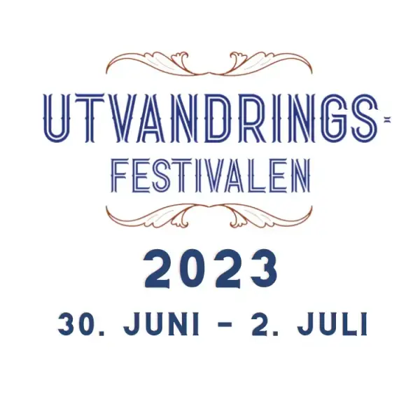logo Utvandringsfestivalen 2023