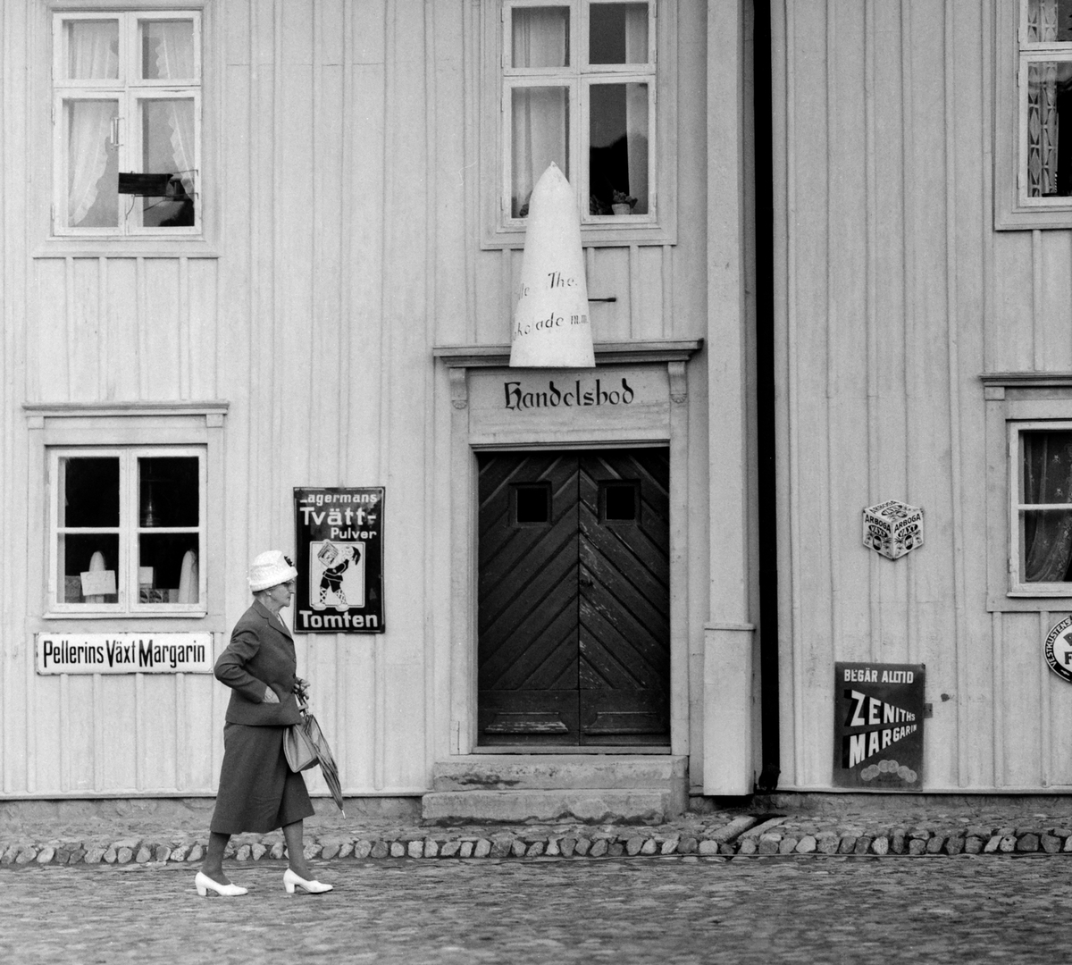 Serie bilder från Gamla Linköping 1962.