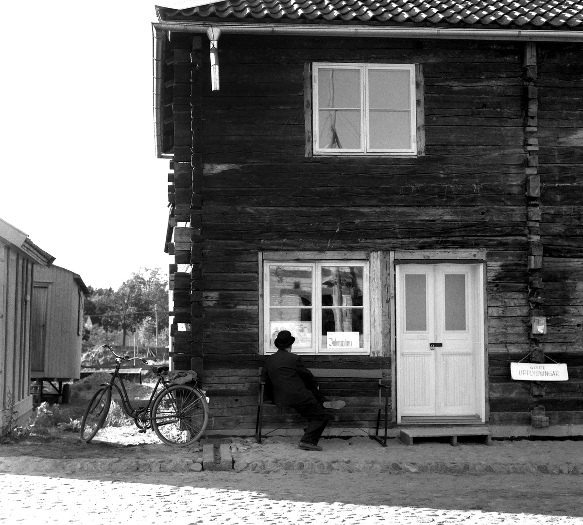 Serie bilder från Gamla Linköping 1962.