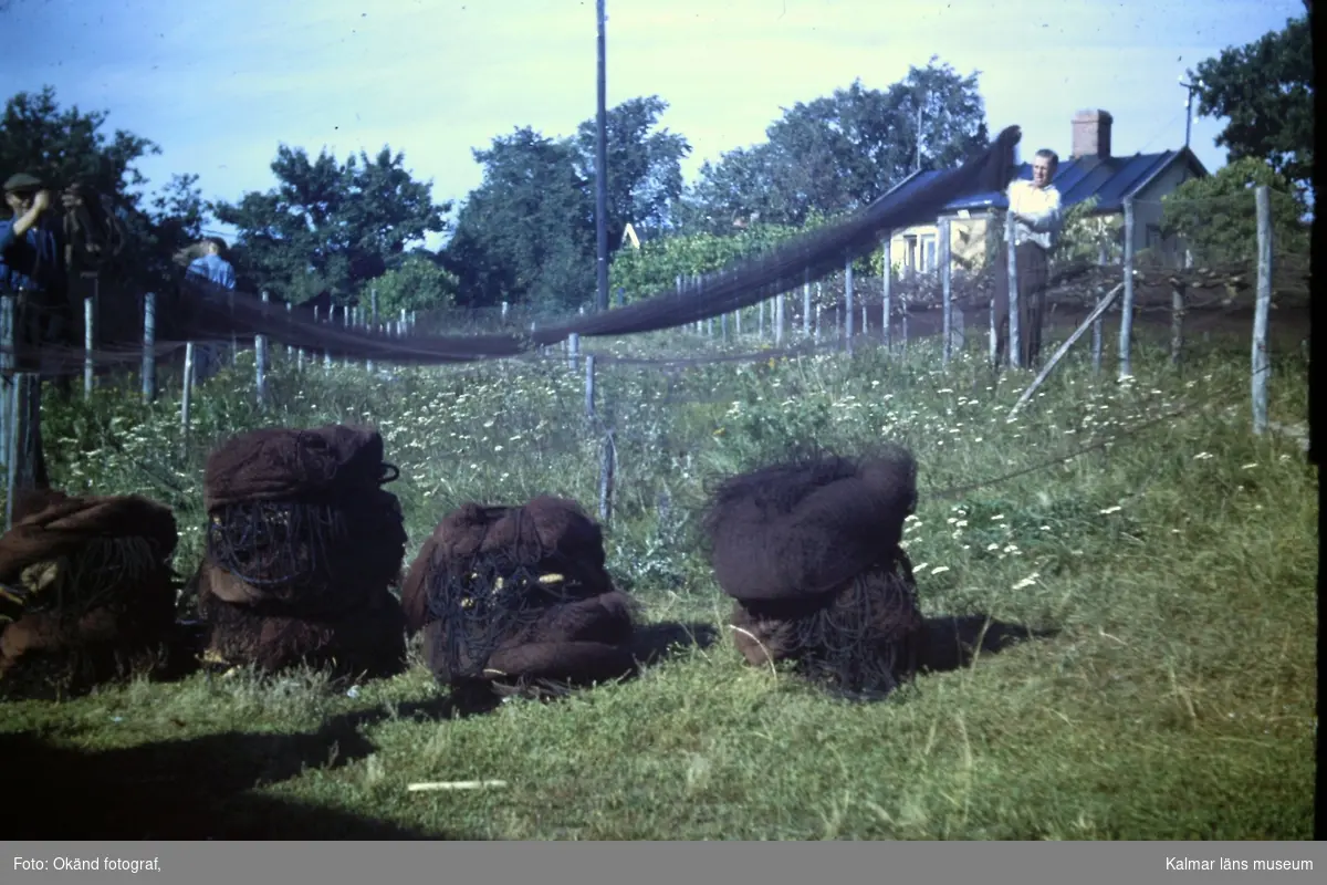 Stensö fiskeläge 1947.