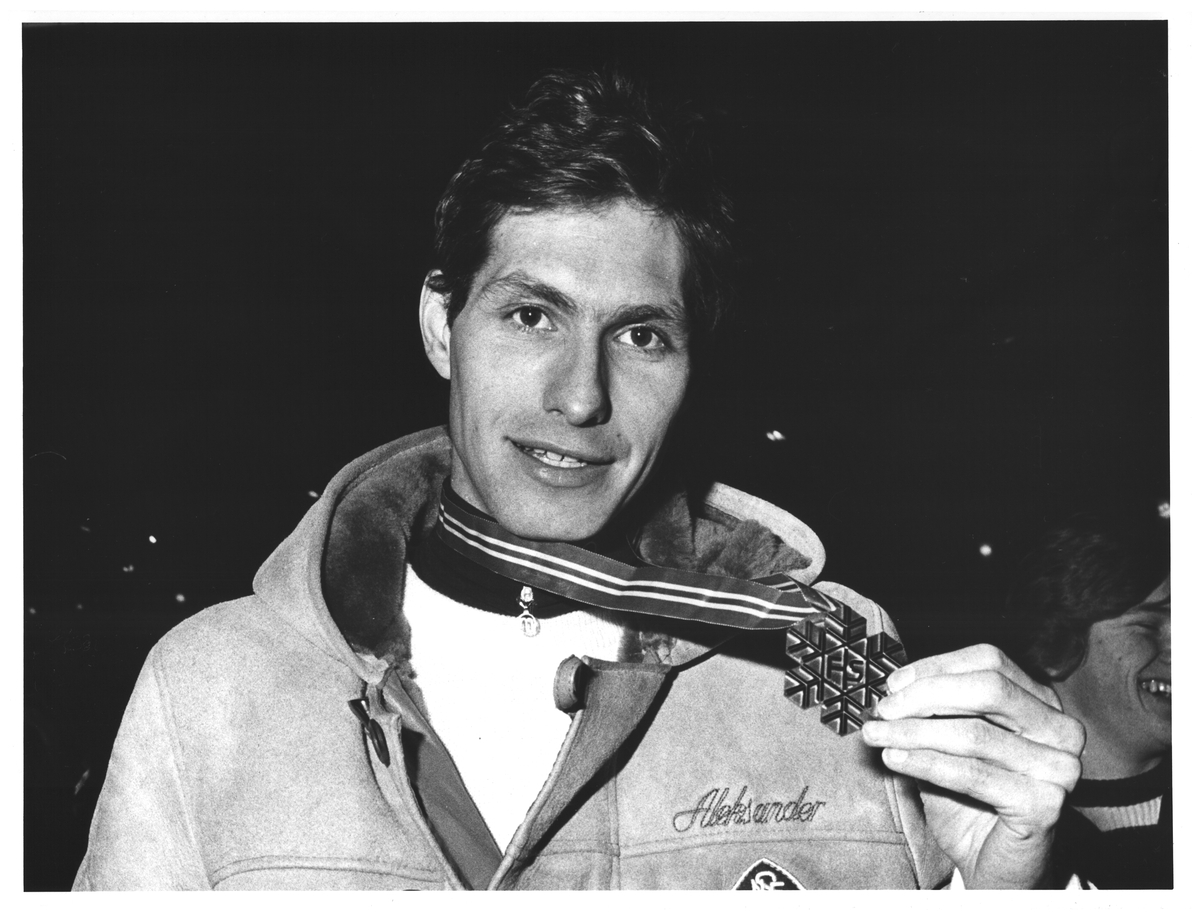 Stafettgull på Lars Erik Eriksen i VM. 1982.