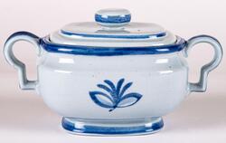 Sockerskål, med lock