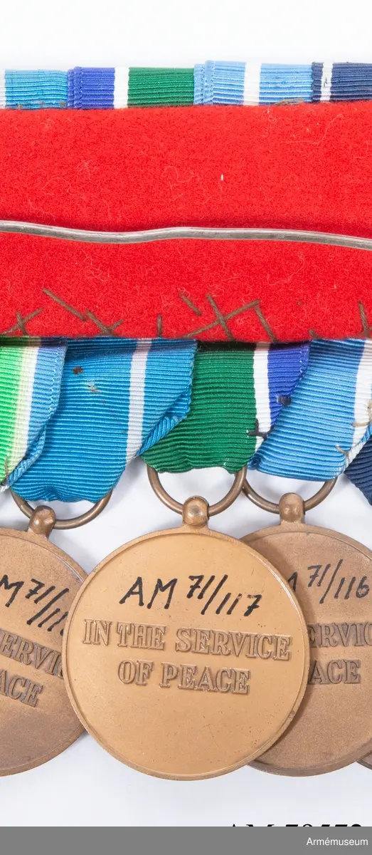 Grupp M II.
"UN", "In the service of peace".