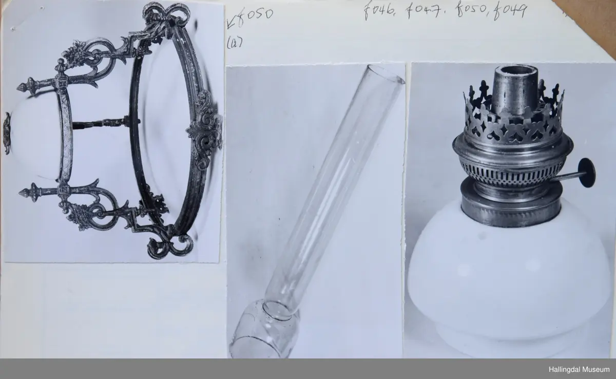 Parafinlampe. beskrivelse og mål, se registreringskort under bilder.