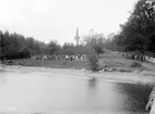 Midsommarfirande i Korsvik vid Roxenbaden 1904.