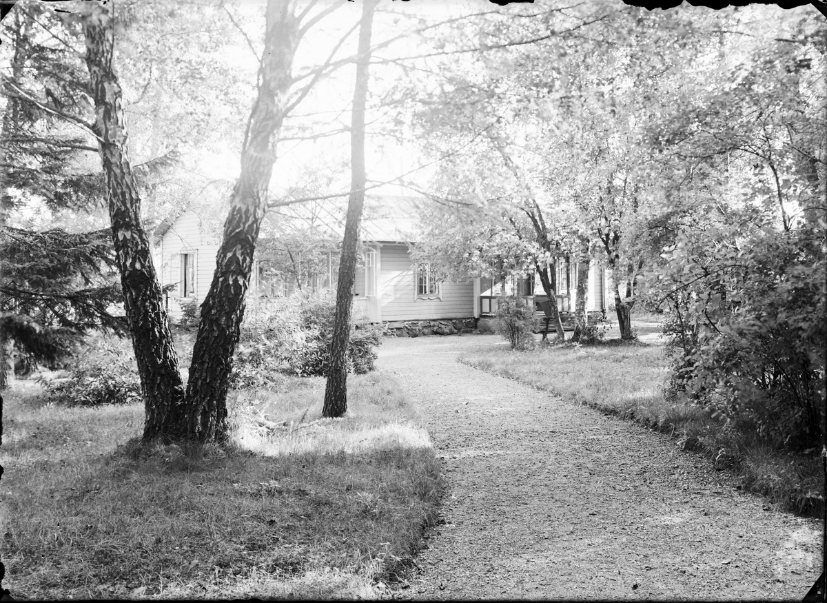 Badhusparken med "Gymnastikhuset", Östhammar, Uppland
