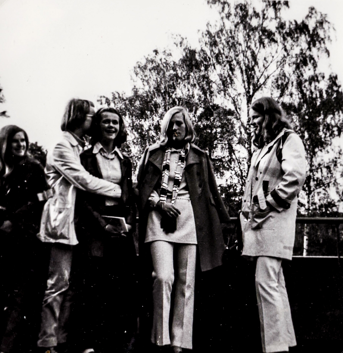 Russen fra Kragerø gymnas,1971. Appell fra Kirkehaugen,