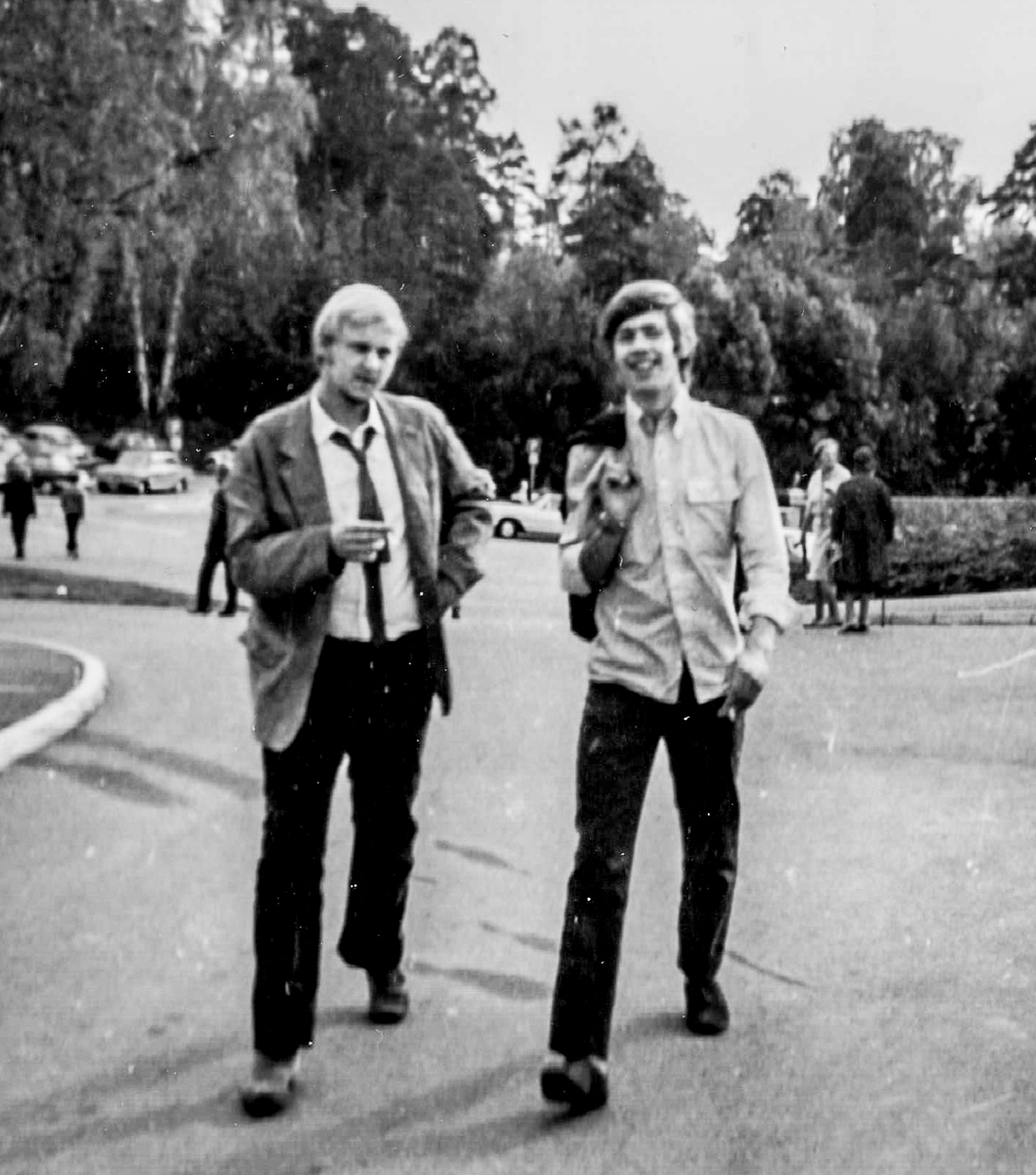 Russen fra Kragerø gymnas,1971. Appell fra Kirkehaugen,