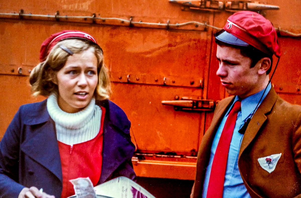 Russen fra Kragerø gymnas,1971. Appell fra Kirkehaugen,