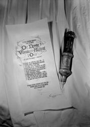 Adresse fra Norges Tekniske Høyskole til Det Norske Videnska